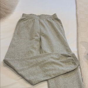 Anine Bing Heather Gray Track Pants